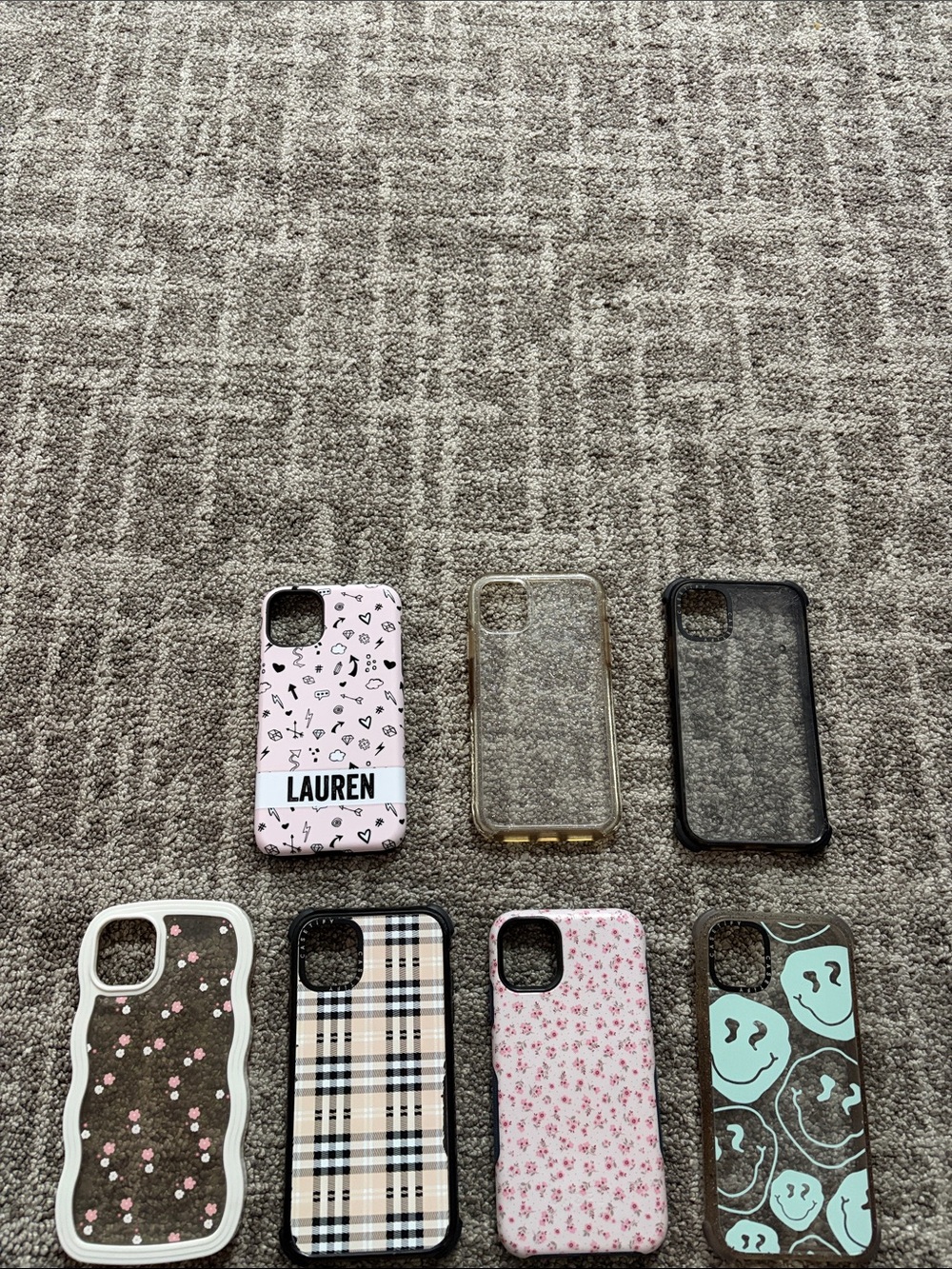 Personalized Pink Pattern iPhone 11 Cases  -